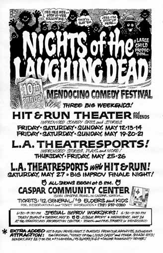 Mendocino Comedy Festival Poster 2006