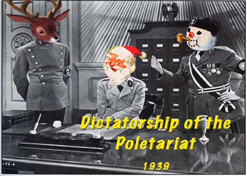 Dictatorship of the Poletariat - Christmas Card by Doug Nunn